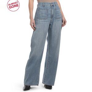 LE JEAN Desert Valley Made In Usa Amber Soft Barrel Leg Jeans